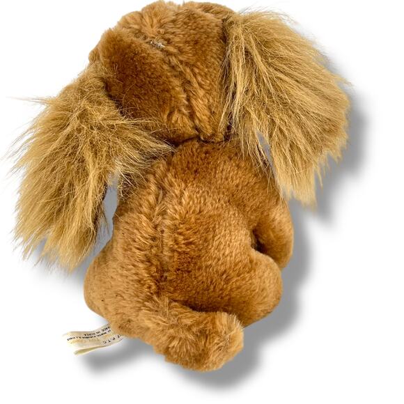 Vintage 1987 PRESTIGE Toy Corp Cocker Spaniel Puppy Plush Toy  6'' x 5'' - Picture 3 of 6
